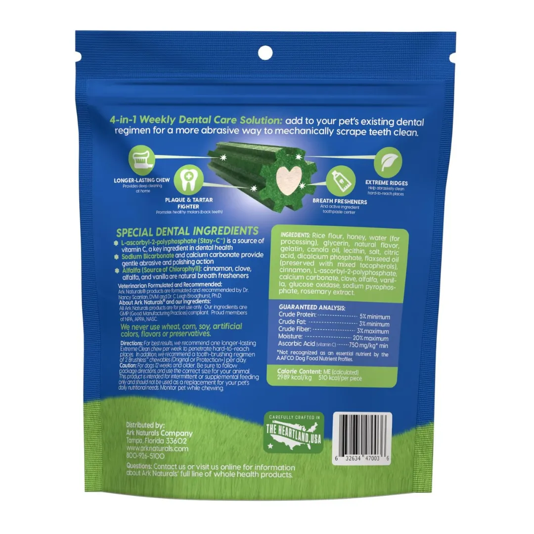 Ark Natural Extreme Clean L Dental Dog Treats