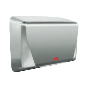 ASI 0199-2-93 TURBO ADA - Automatic High-Speed Hand Dryr (115-120V) Satin Stainless, Surface Mounted