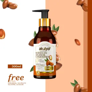 atulya Moroccan Argan Oil Hair Conditioner - 300ml (Add 4 Products in the Cart & Get 2 Free Product Use Code: B2G2)