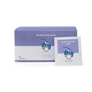 Cardinal Health Sterile Alcohol Wipes Two Ply (100 count).