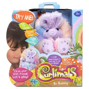 Curlimals Bo Bunny Interactive Pet