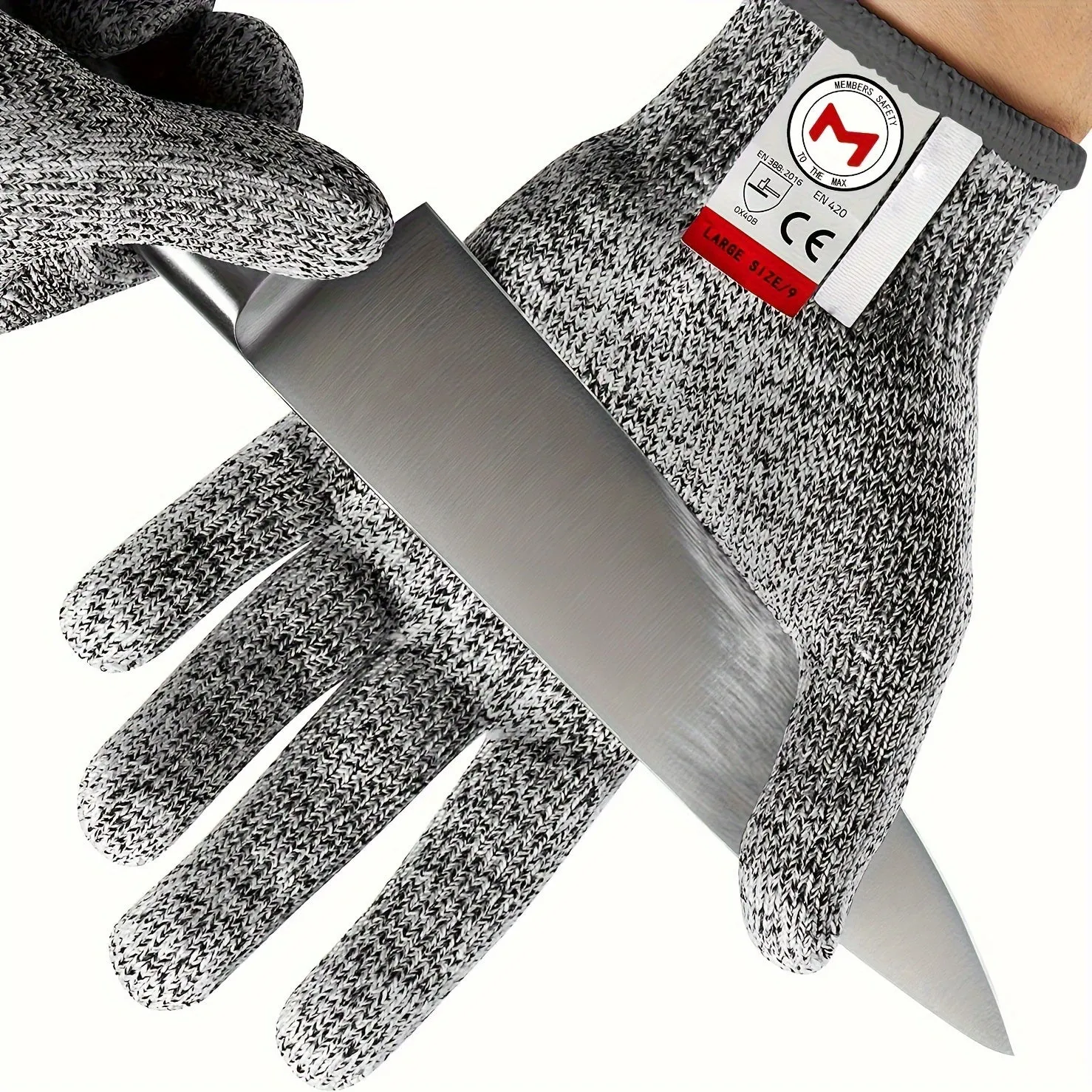 Cut Resistant Work Gloves Comfortable Food Grade Safe Protection