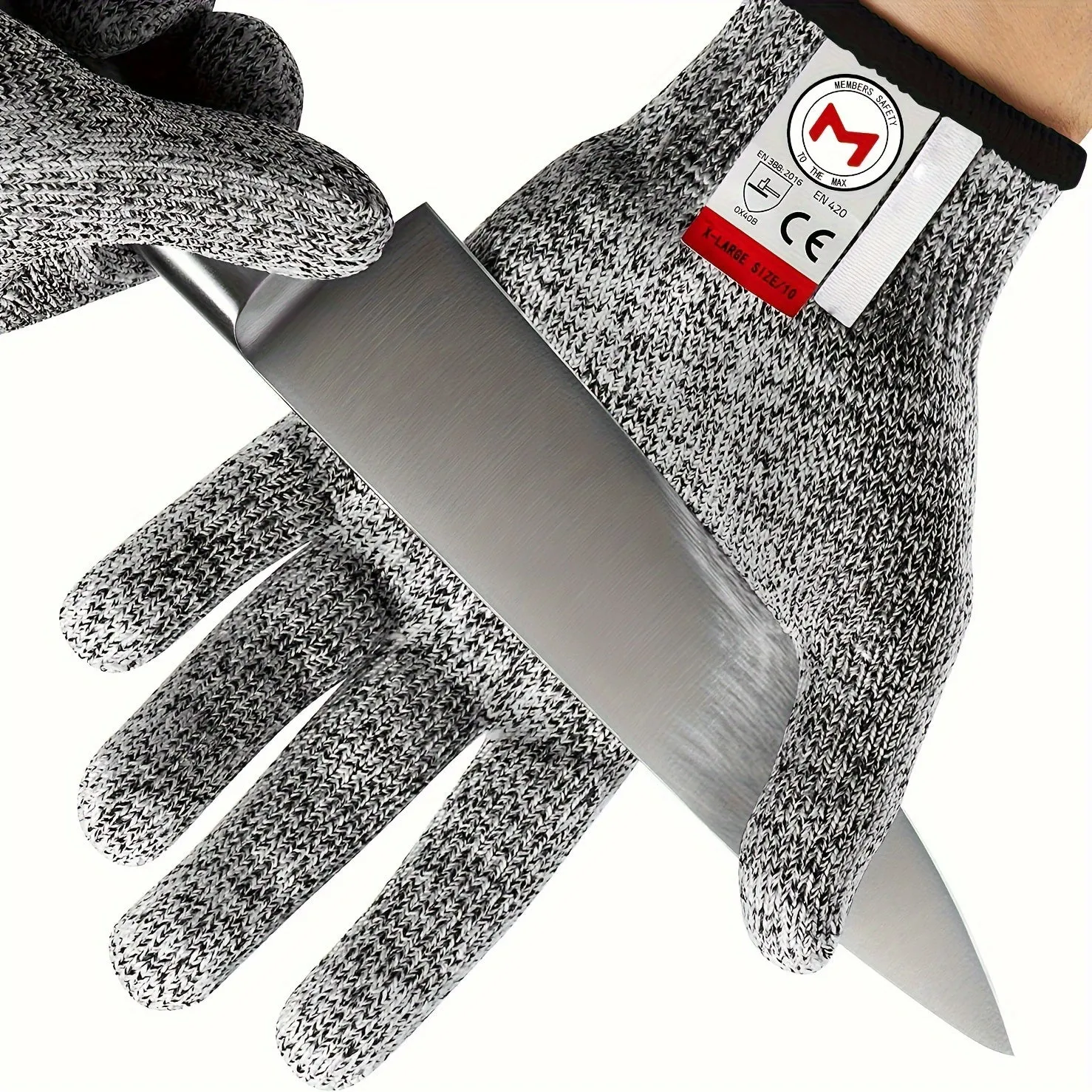 Cut Resistant Work Gloves Comfortable Food Grade Safe Protection