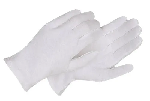 Heavy Weight 100% Cotton Inspection Gloves | Bag of 12