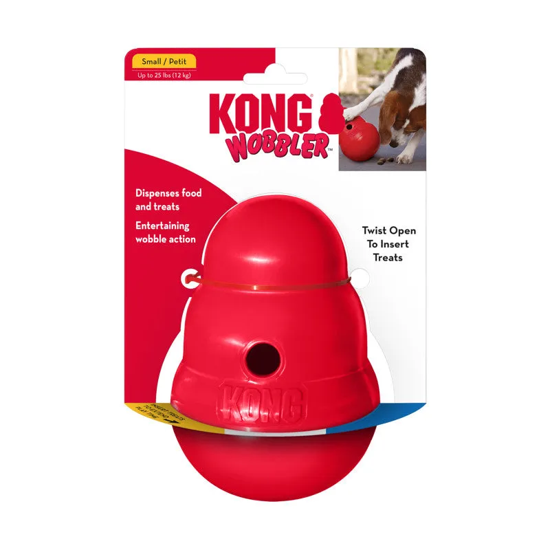 Kong Wobbler Interactive Treat Dispensing Toy