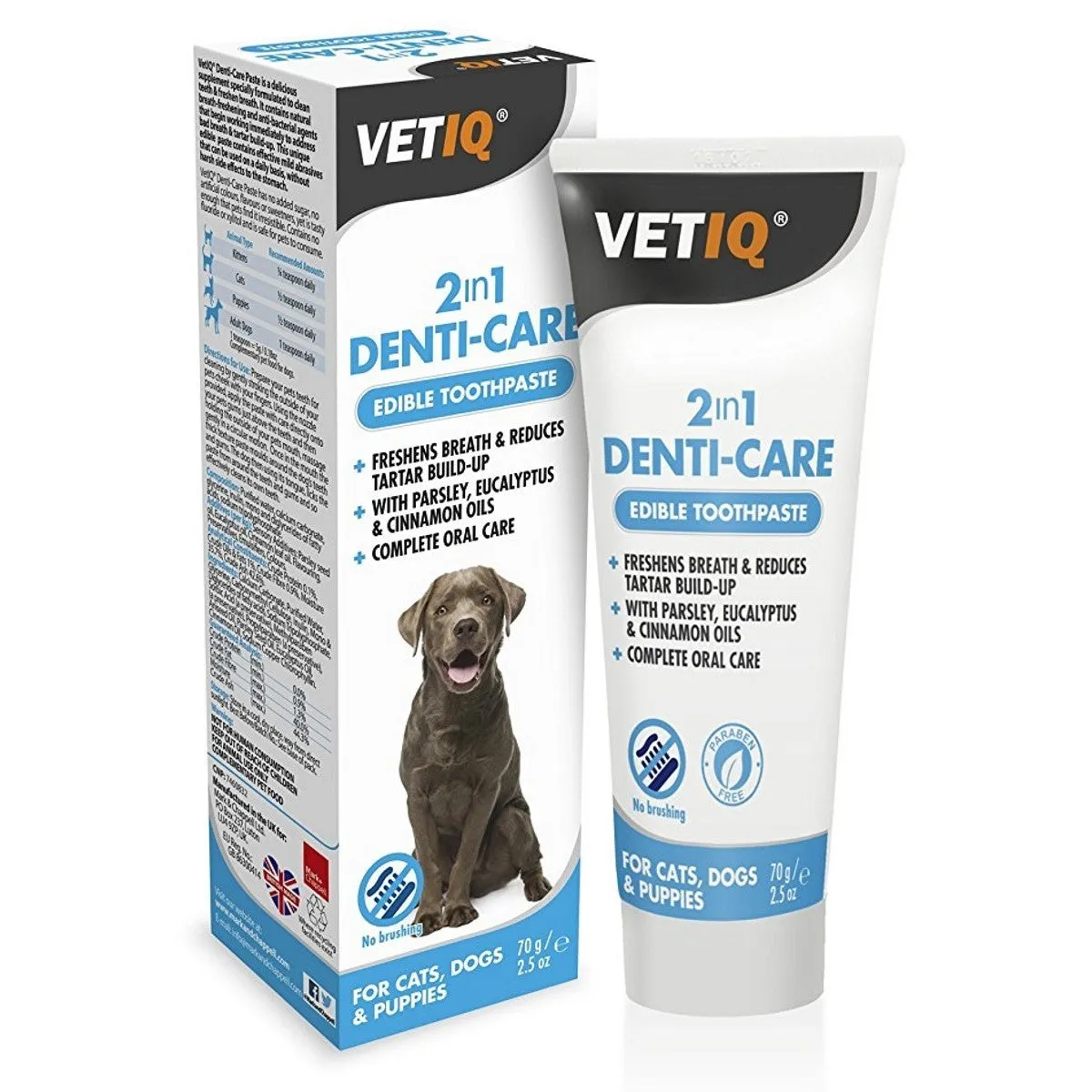 M&C VetIQ 2in1 Denti-Care Toothpaste 70g