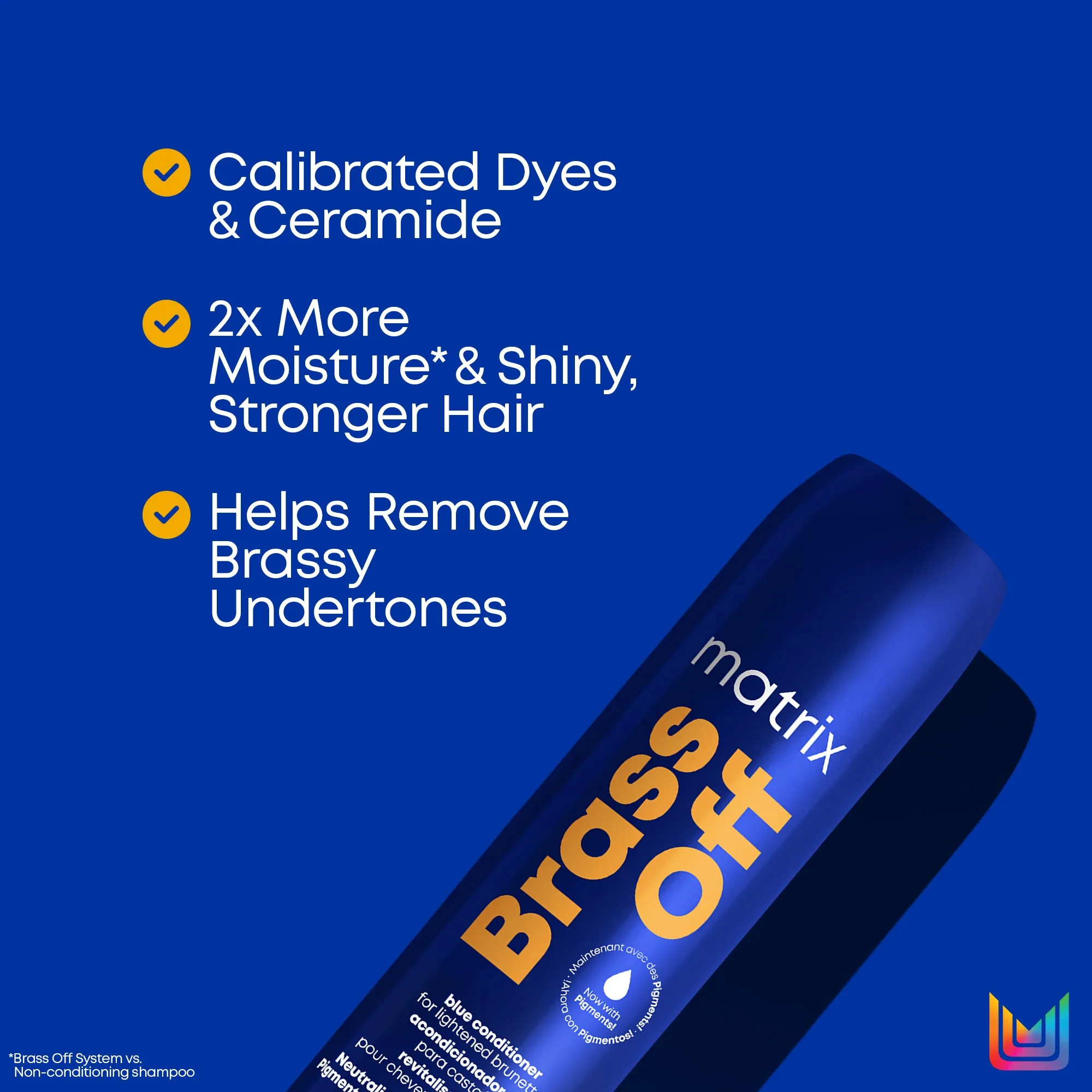 Matrix Total Results Brass Off Blue Pigmented Conditioner 300ml