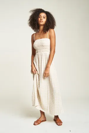 Maybrook Maxi Dress Vichy Check