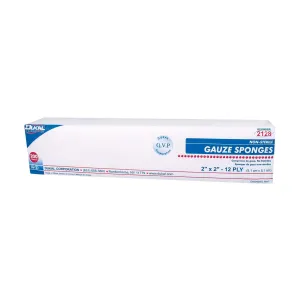 Non-Sterile, Gauze 2" x 2", 12-ply - 200 ct