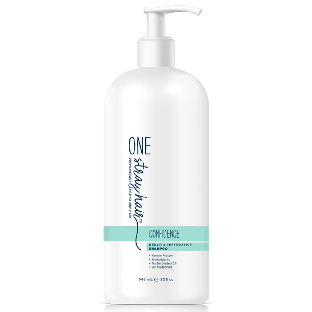 One Stray Hair Confidence Keratin Restorative Shampoo For Dogs