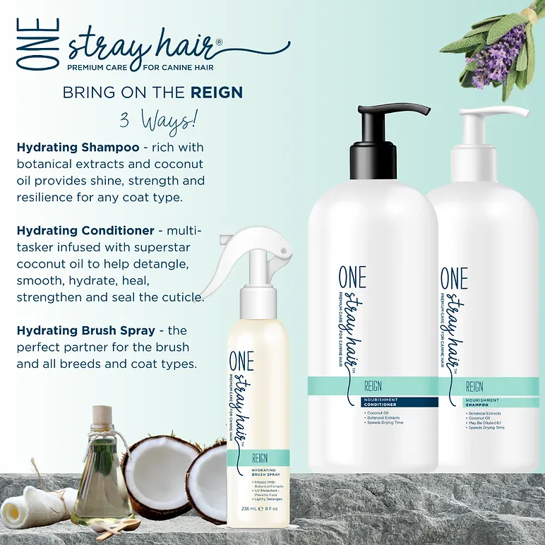 One Stray Hair Reign Hydrating Conditioner For Dogs