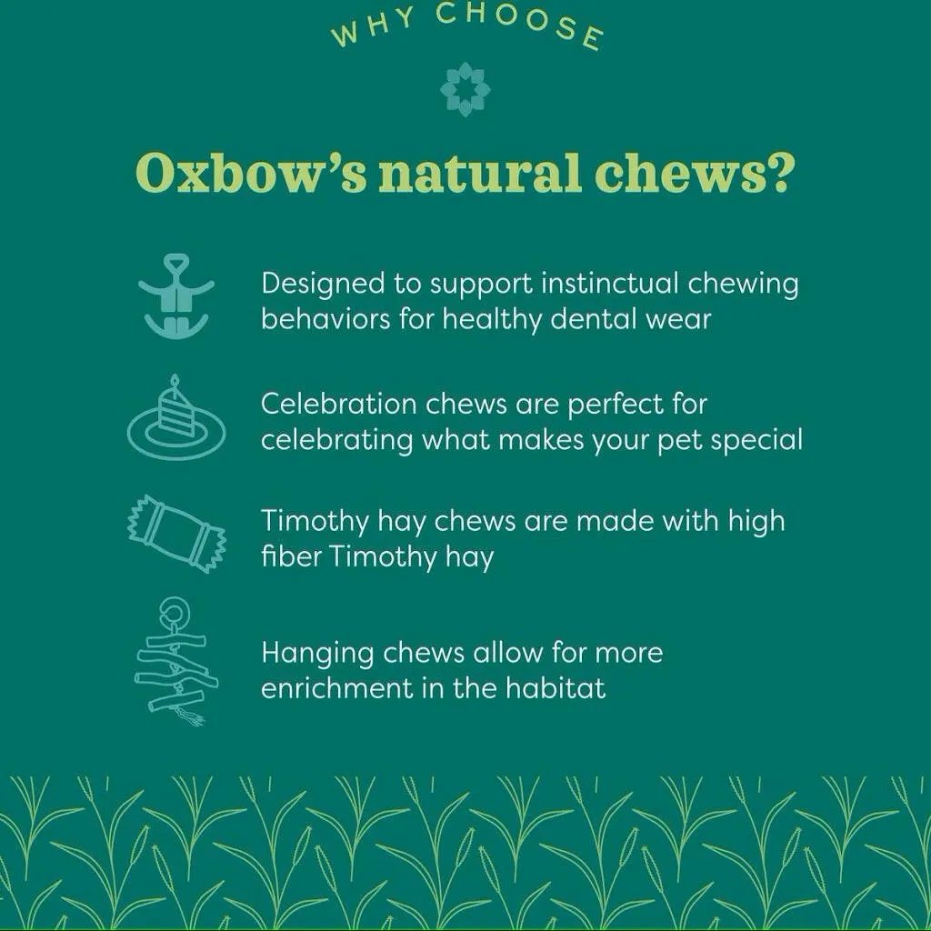 Oxbow Animal Health Enriched Life Natural Kabob Small Animal Chew Toy