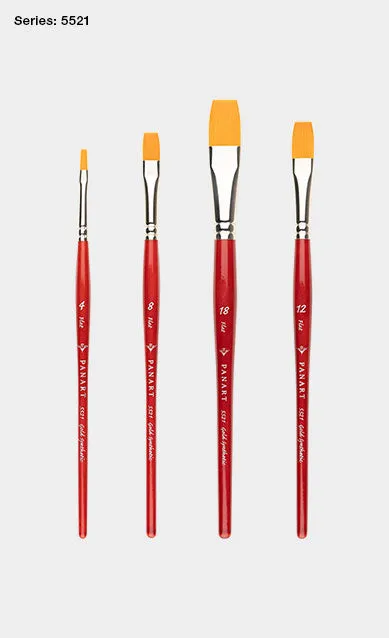 PANART CAMPUS SYNTHETIC FLAT SH BRUSH 5521-2