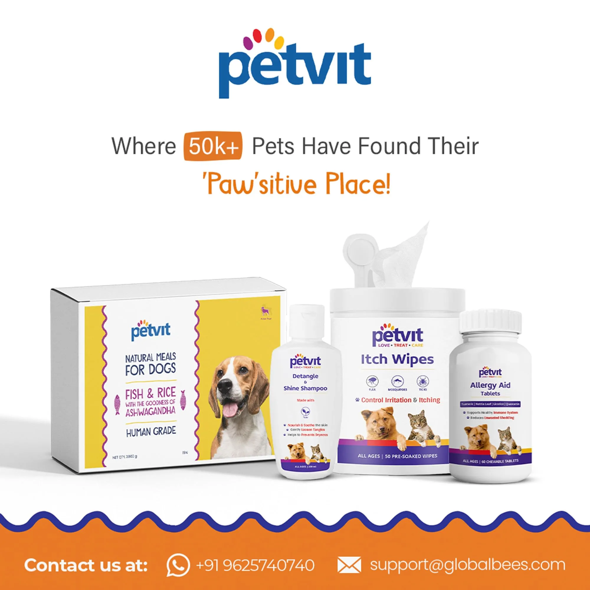 PetVit Anti Tick Dog Shampoo and tick Spray for Dogs Combo | Best Dog Shampoo for Ticks and Fleas | Tick Remover for Dogs | Tea Tree Oil | Lemon Grass Oil | Non Toxic | 200 ml   100 ml