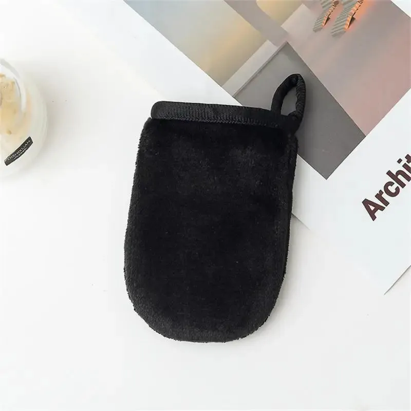 Pieces Professional Microfiber Face Cleansing Gloves Reusable Facial Cloth Pads Makeup Remover Glove Mitts Tool Unisex