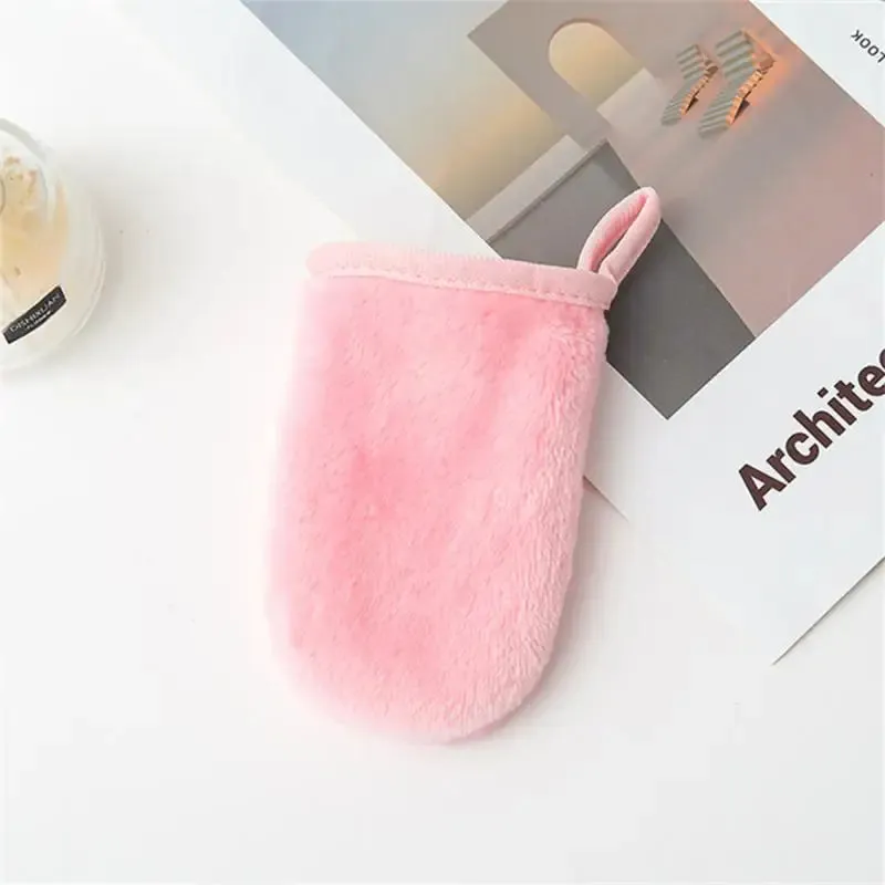 Pieces Professional Microfiber Face Cleansing Gloves Reusable Facial Cloth Pads Makeup Remover Glove Mitts Tool Unisex