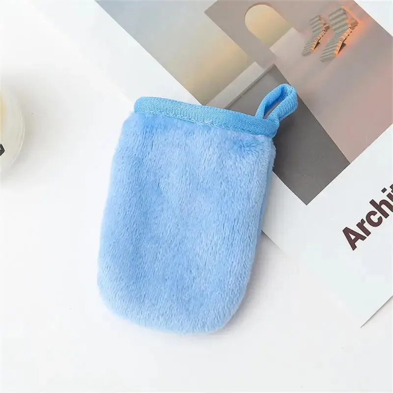 Pieces Professional Microfiber Face Cleansing Gloves Reusable Facial Cloth Pads Makeup Remover Glove Mitts Tool Unisex