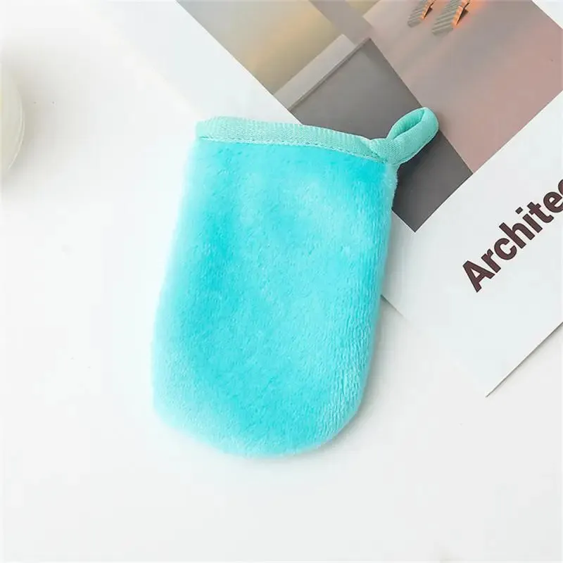 Pieces Professional Microfiber Face Cleansing Gloves Reusable Facial Cloth Pads Makeup Remover Glove Mitts Tool Unisex