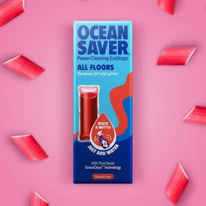 Plastic Free Cleaning Drop All Purpose Floor - Rhubarb Coral