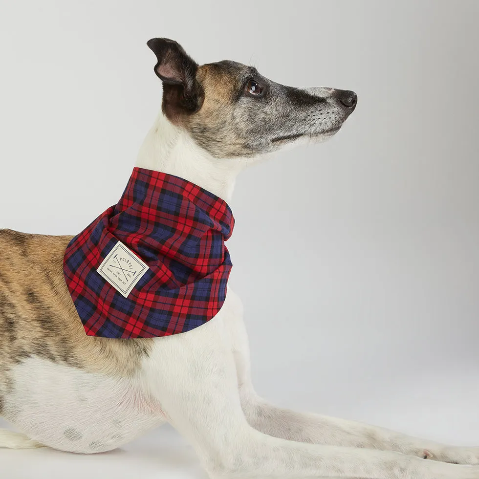 Red tartan Bandana