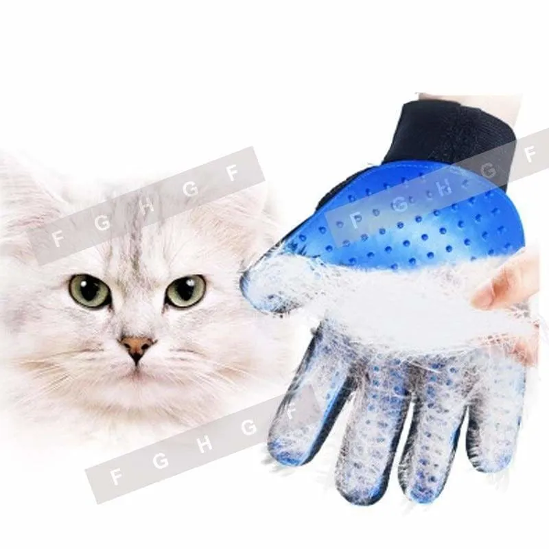 Silicone Cat Gloves Hair Comb Pet Bath Brush