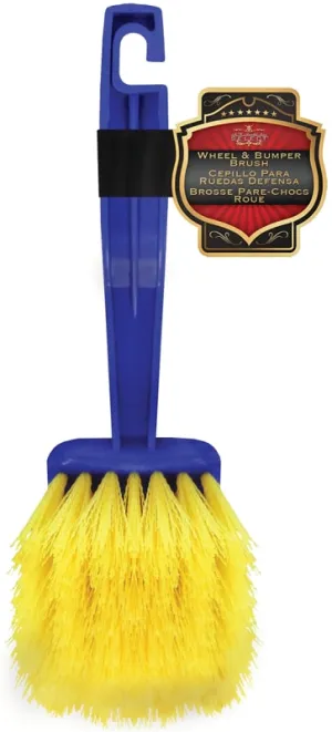 Sm Arnold SELECT 25-610 Wheel and Bumper Brush, 2 in L Trim, 9-1/2 in OAL, Polypropylene Trim, Plastic Handle :EA: QUANTITY: 1