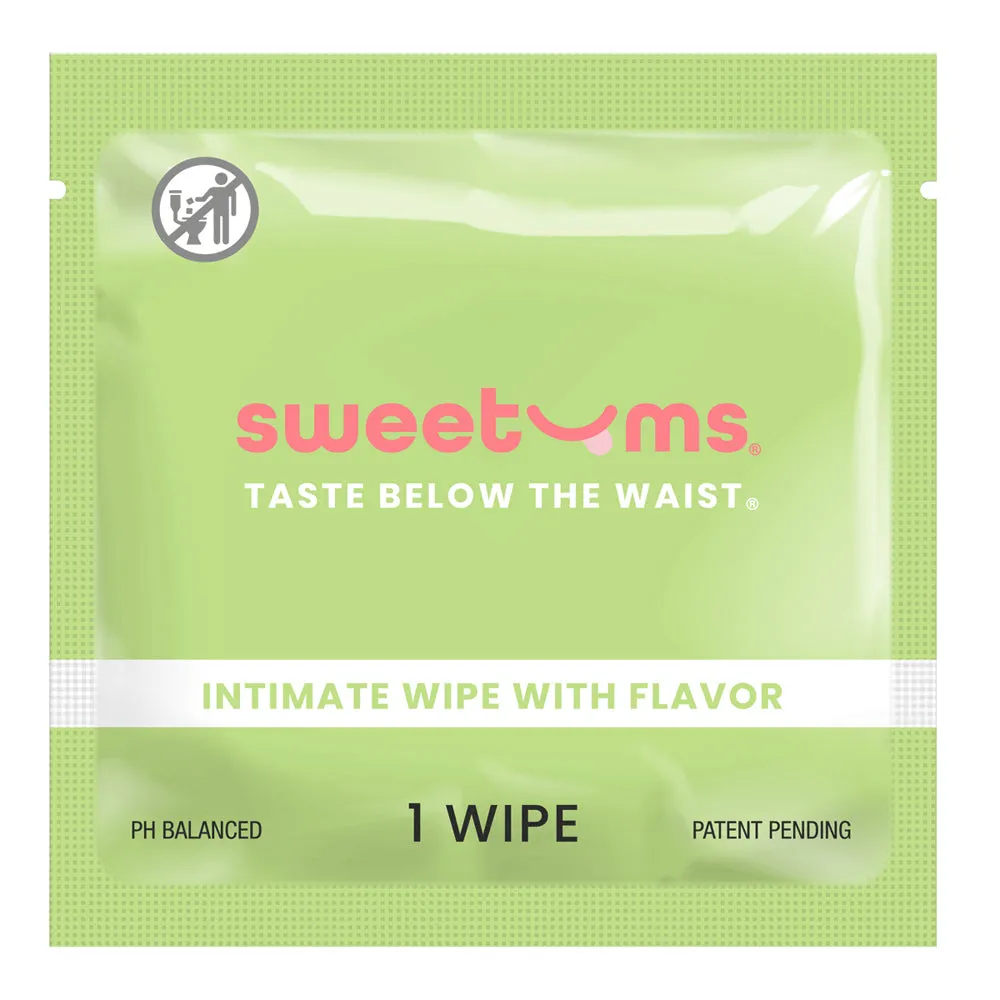 Sweetums Intimate Wipes Watermelon Flavor 10-Pack