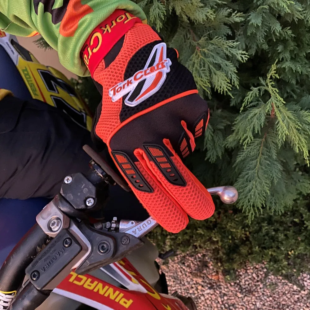 Tork Craft | Glove Limited Edition Racing Orange Large Synthetic Leather