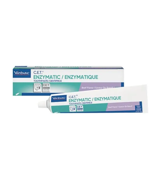 Virbac C.E.T.® Enzymatic Toothpaste For Dogs & Cats (Beef Flavor)