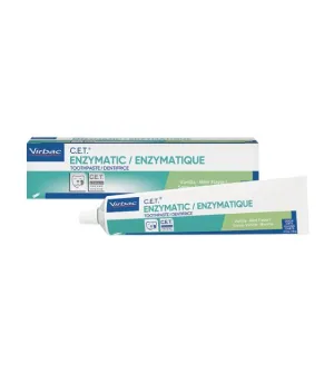 Virbac C.E.T.® Enzymatic Toothpaste For Dogs & Cats (Vanilla-Mint Flavor)