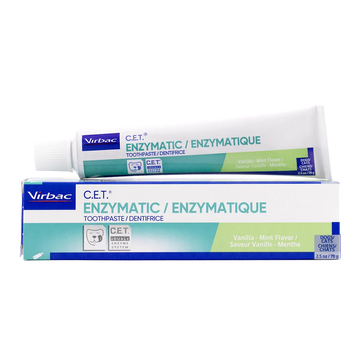 Virbac C.E.T.® Enzymatic Toothpaste for Dogs and Cats 70g