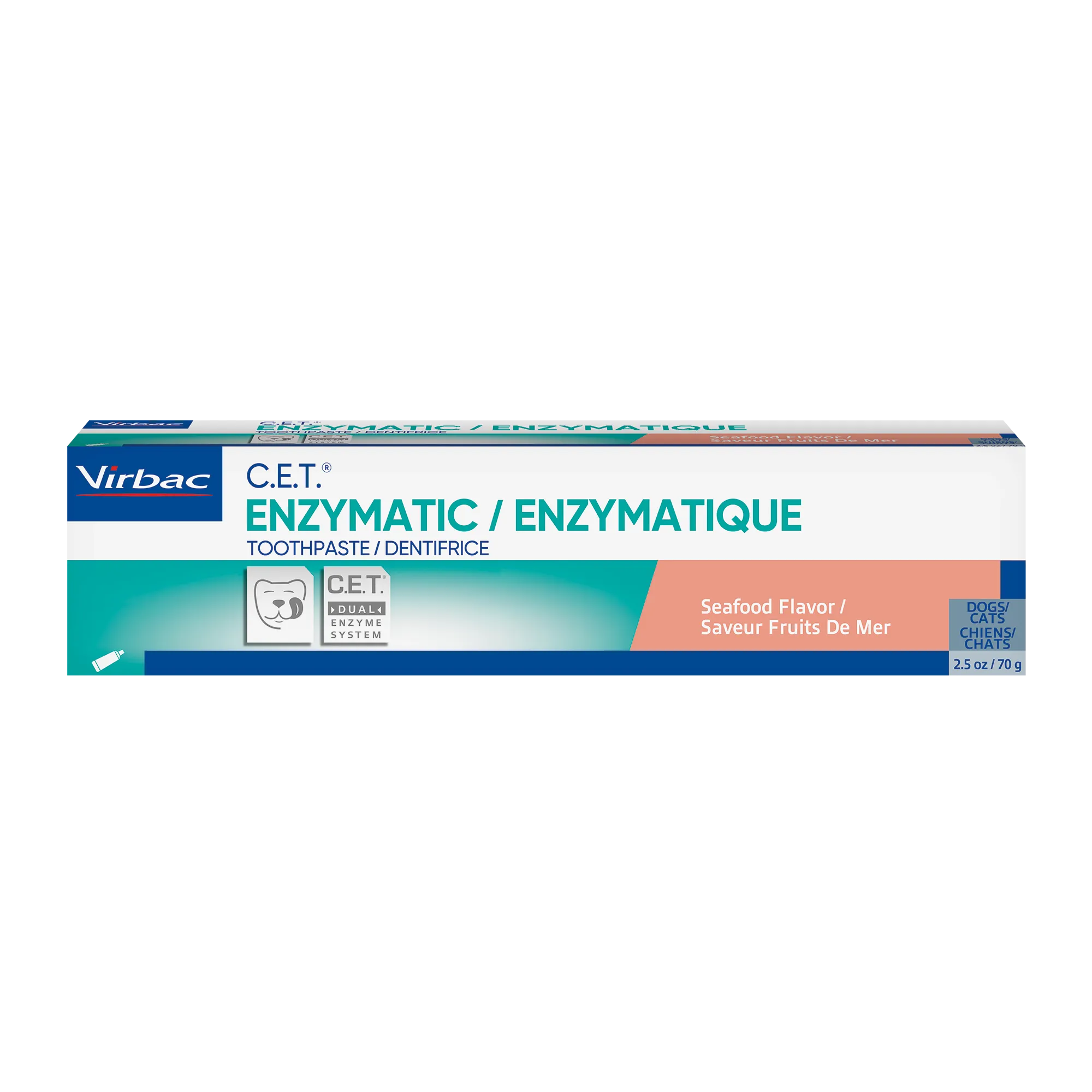 Virbac C.E.T.® Enzymatic Toothpaste for Dogs and Cats 70g