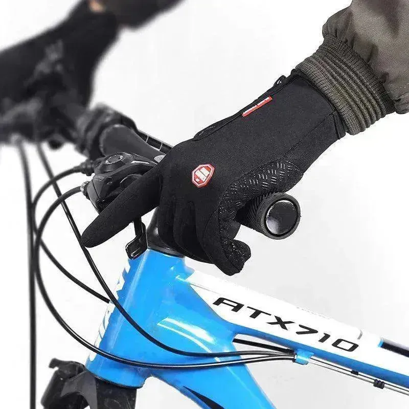 Waterproof Touch Screen Polar Fleece Motorcycle Riding Gloves