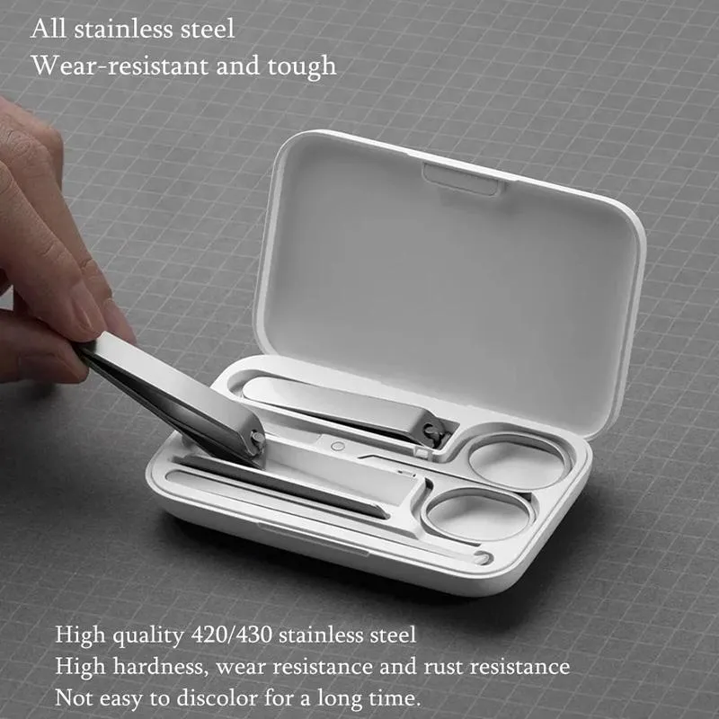 XIAOMI Mijia 5Pcs Portable Nail Clipper