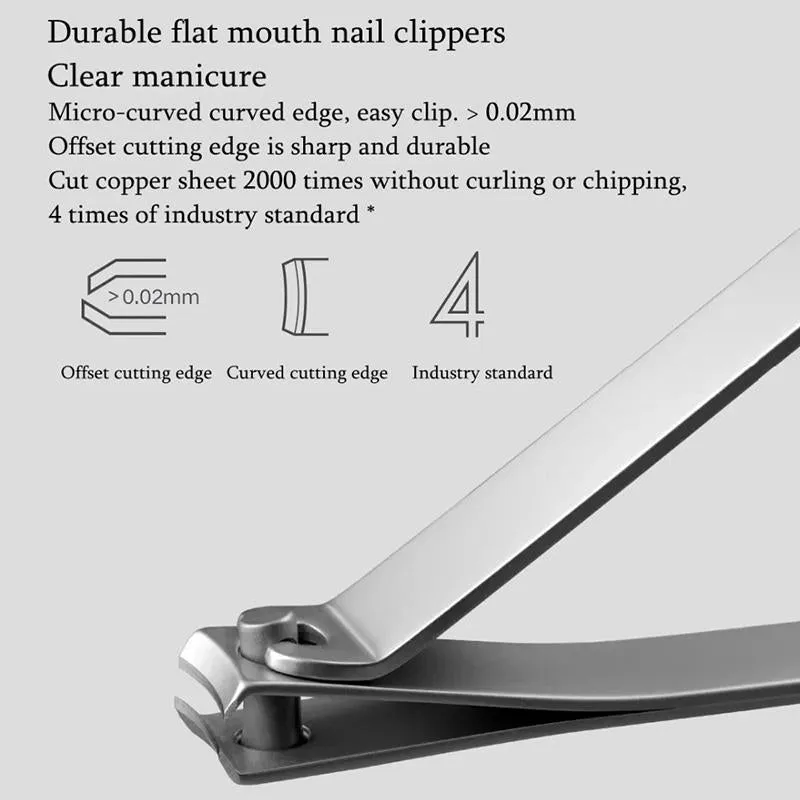 XIAOMI Mijia 5Pcs Portable Nail Clipper