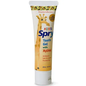 Xlear Inc Kid's Spry Tooth Gel Strawberry Banana 60mL